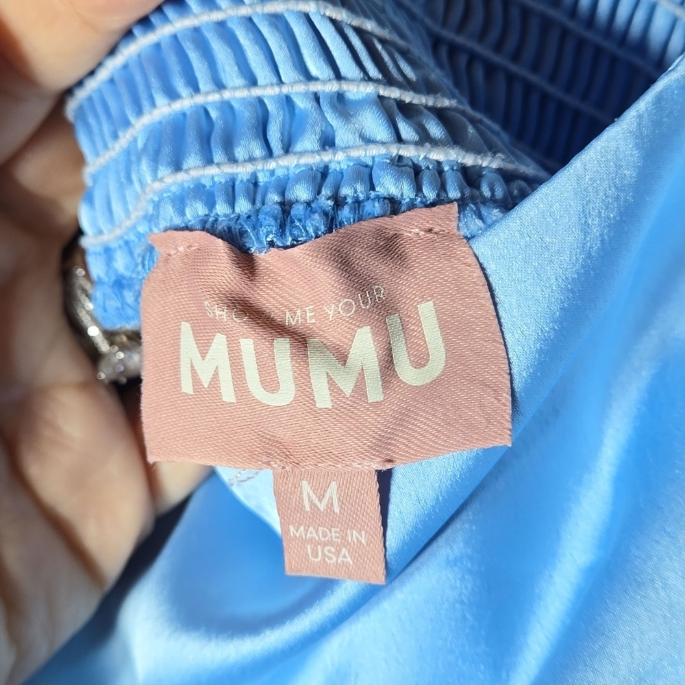 Show Me Your Mumu Garden Midi Dress Size Medium - Picture 7 of 8